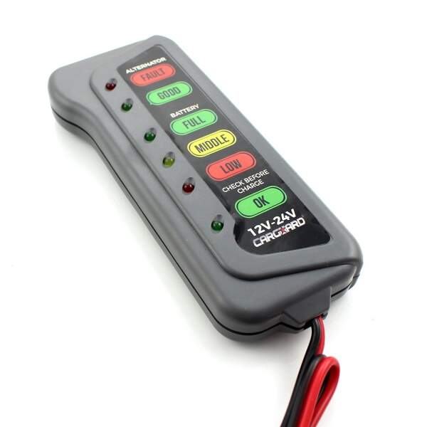 Afbeelding van Accu-, generatortester 12 - 24 V 1 Stuks [55776] - 02 55776 web
