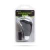 Afbeelding van Universele lederen versnellingspookknop - chroom / zwart 1 Stuks [55790B] - 02 55790B web