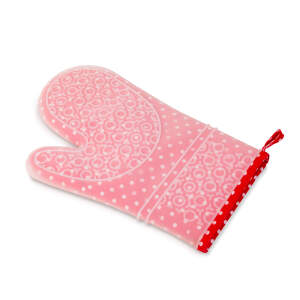 Afbeelding van Pannenlap handschoen met siliconen hoes - 29,5 x 18,5 cm - rood 1 Stuks [56051G] - 02 56051G web