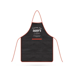 Afbeelding van BBQ schort - kindermaat - 44 x 60 cm - zwart 1 Stuks [56294B] - 02 56294B web