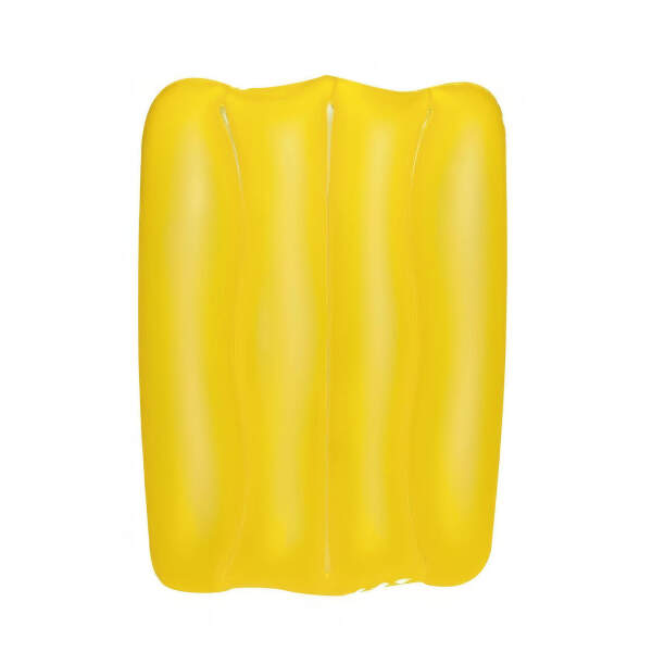 Afbeelding van Opblaasbaar kussen - geel - 38 x 25 x 5 cm 1 Stuks [56415A] - 02 56415A web