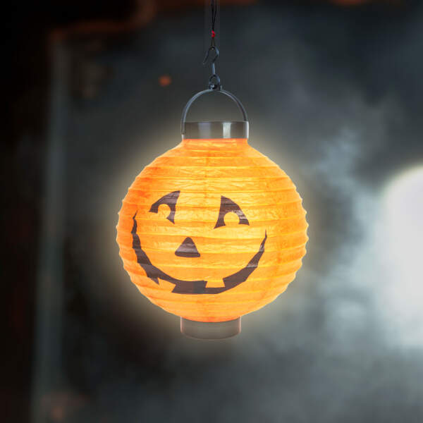 Afbeelding van Lampion - LED pompoen - 2 x AAA - 20 cm 1 Stuks [56550A] - 02 56550A web