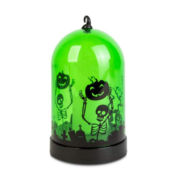 Afbeelding van Halloween LED decoratie - groen - 3 x AAA - 8 x 12,5 cm 1 Stuks [56570B] - 02 56570B web