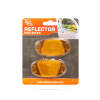 Afbeelding van Fietsreflector - spaak - 72 x 36 mm - 2 stuks / verpakking 1 Stuks [57081B] - 02 57081B web