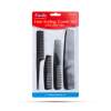 Afbeelding van Kammenset - zwart - 4 stuks / verpakking 1 Stuks [57141B] - 02 57141B web