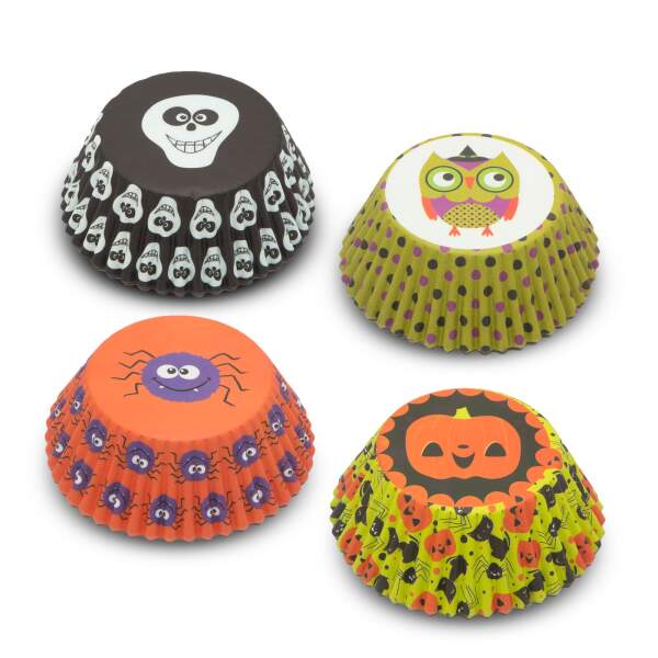 Afbeelding van Muffinpapierset - Halloween - 100 stuks / pak 1 Stuks [57168W] - 02 57168W web