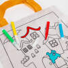 Afbeelding van Kleurcadeautas - Kasteel - met 4 viltstiften 1 Stuks [57318B] - 02 57318B web