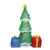Afbeelding van Opblaasbare kerstboom - 180 cm - IP44 - 12 witte LED's - 100 - 240 V 1 Stuks [58067E] - 02 58067E web