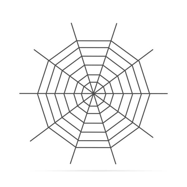 Afbeelding van Pluche spinnenweb - Halloween decoratie - 200 cm - zwart 1 Stuks [58102] - 02 58102 web