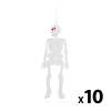 Afbeelding van Fosforescerende skeletset - Halloweendecoratie - 10 stuks / verpakking 1 Stuks [58104] - 02 58104 web