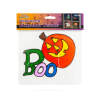 Afbeelding van Halloween raamdecoratie - "Boe" pompoen 1 Stuks [58107E] - 02 58107E web