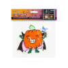 Afbeelding van Halloween raamdecoratie - glinsterende, kleurrijke pompoen 1 Stuks [58107F] - 02 58107G web