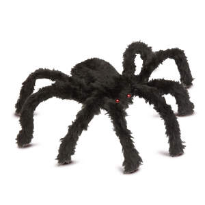 Afbeelding van Spinnenweb lichtgordijn met spin - warm wit 60 LED's - USB 1 Stuks [58150] - 02 58150 web