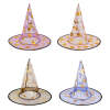 Afbeelding van Halloween heksenhoed - 4 kleuren, polyester - 38 x 34 cm 1 Stuks [58153B] - 02 58153B web