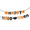 Afbeelding van Halloween papieren slinger - "Happy Halloween" - 3,5 m 1 Stuks [58170] - 02 58170 web