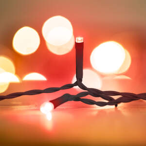 Afbeelding van Lichtgordijn - 48 rode LED's - 60 x 120 cm - 2 x AA 1 Stuks [58187] - 02 58187 web