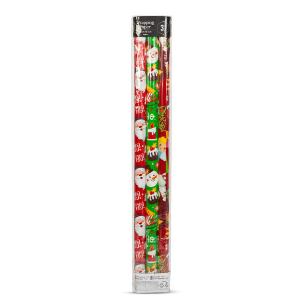 Afbeelding van Inpakpapier - 3 soorten - 70 g/m² - 70 x 150 cm 1 Stuks [58205E] - 02 58205E web
