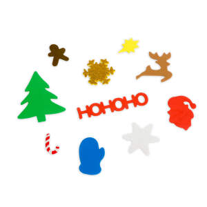Afbeelding van Kerst creatieve foam stickerset - 50 stuks / pak 1 Stuks [58239] - 02 58239 web