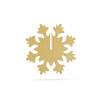 Afbeelding van Kersttafeldecoratie - ijskristal - goud - 7 x 7 cm - 5 stuks / verpakking 1 Stuks [58252B] - 02 58252B web