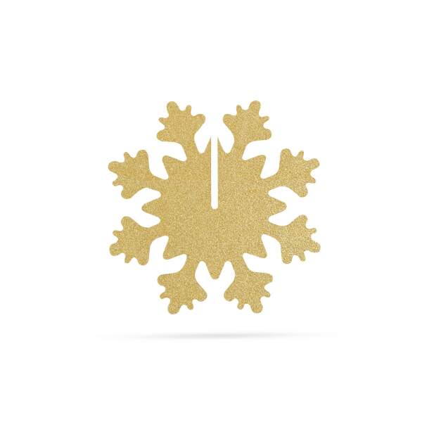 Afbeelding van Kersttafeldecoratie - ijskristal - goud - 7 x 7 cm - 5 stuks / verpakking 1 Stuks [58252B] - 02 58252B web