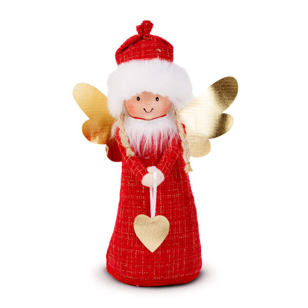Afbeelding van Decoratiepop - engel - 30 cm - 4 soorten 1 Stuks [58286] - 02 58286 web