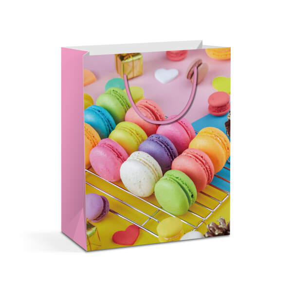 Afbeelding van Cadeauzakje - papier - 265 x 127 x 330 mm - 2 soorten / verpakking 12 Stuks [58310] - 02 58310 web