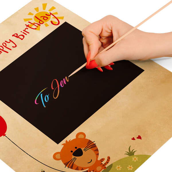 Afbeelding van Cadeauzakje - papier, "Craft" - 265 x 127 x 330 mm - 2 soorten / verpakking 12 Stuks [58313] - 02