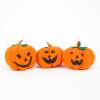 Afbeelding van Halloween pompoendecoratie - 10 x 10 x 11 cm - 3 soorten 1 Stuks [58338] - 02 58338 web