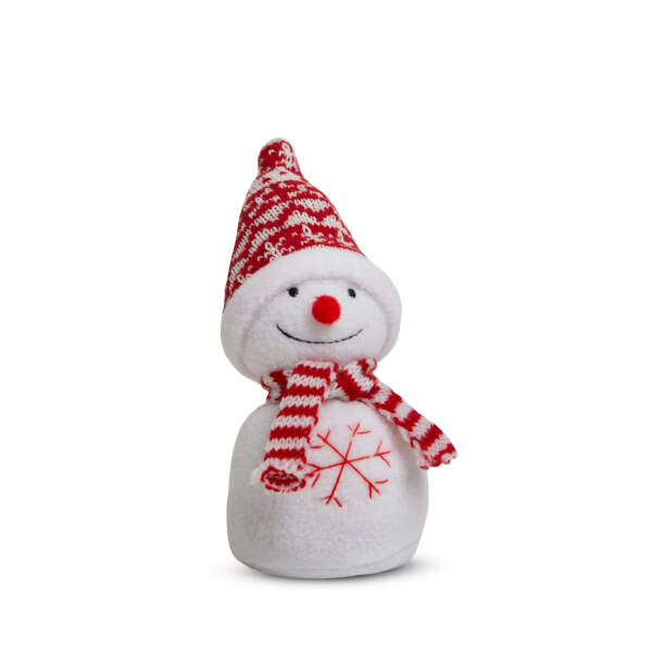 Afbeelding van Kerst sneeuwpop decoratie - 20 cm - 3 soorten 1 Stuks [58354] - 02 58354 web 1