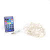 Afbeelding van Slimme lichtslinger - USB - 50 stuks RGBIC LED - 5 m - Bluetooth + muziekmodus - IP65 1 Stuks [58382C] - 02