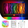 Afbeelding van Smart TV lichtsnoer - USB - 30 RGB LED's - 3 m - Bluetooth 1 Stuks [58387] - 02 58387 web