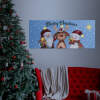 Afbeelding van Kerst LED-schilderij - wandhanger, 2 x AA, 70 x 30 cm 1 Stuks [58464] - 02 58464 web