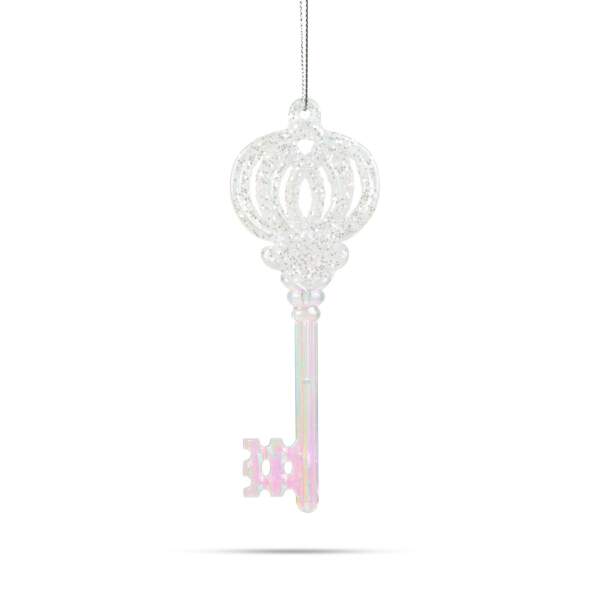 Afbeelding van Kerstversiering - iriserend, acryl sleutel - 165 x 60 x 10 mm 1 Stuks [58518] - 02 58518 web