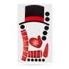 Afbeelding van Kerststickerset - sneeuwpop - 40 x 70 cm 1 Stuks [58532] - 02 58532 web