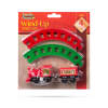 Afbeelding van Kersttrein - opwindbaar - rood / groen - 20 cm 1 Stuks [58564] - 02 58564 web