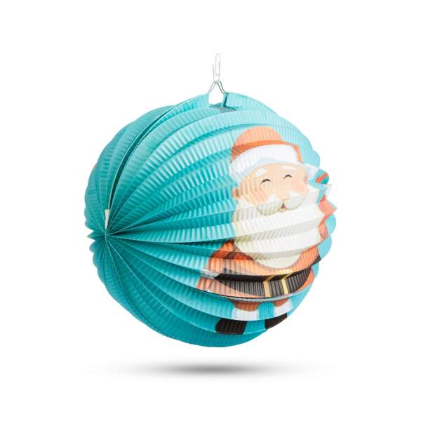 Afbeelding van Kerstlantaarn - met kerstmanpatroon - 25 cm 1 Stuks [58765A] - 02 58765A web