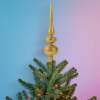 Afbeelding van Kerstboomtopversiering - goud, glitter - 30 x 7 cm 1 Stuks [58780A] - 02 58780A web