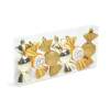 Afbeelding van Kerstboomdecoratieset - gouden snoepjes - 10 x 3,6 cm - 6 stuks / set 1 Stuks [58782A] - 02 58782A web