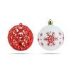 Afbeelding van Kerstboomdecoratieset - baldecoratie - 6 cm - 12 stuks / set 1 Stuks [58785] - 02 58785 web