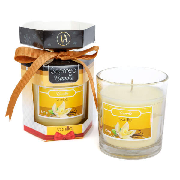 Afbeelding van Geurkaars - vanille - 120 g 1 Stuks [58802B] - 02 58802B web