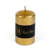 Afbeelding van Kaars - goud, ongeparfumeerd - 130 g 1 Stuks [58807B] - 02 58807B web