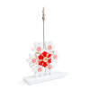 Afbeelding van Plaatskaarthouder - met clips - ijskristal - 8,8 x 8,8 cm 1 Stuks [58952B] - 02 58952B web