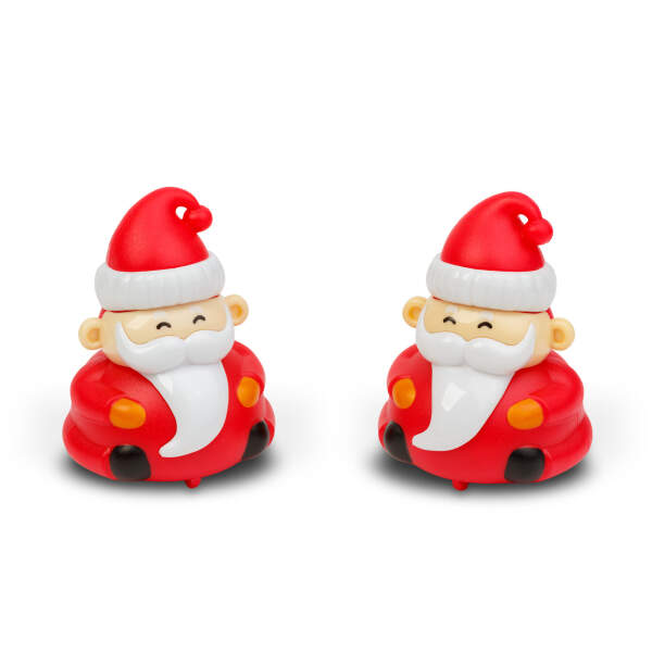 Afbeelding van Optrekbare rollende Kerstman - 6 x 5 x 4 cm 1 Stuks [58971A] - 02 58971A web