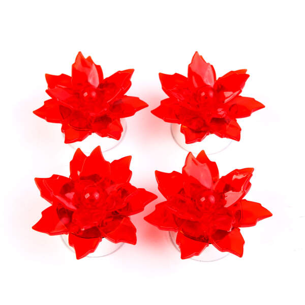 Afbeelding van LED-bloemendecoratie - batterij - 4 stuks / verpakking 1 Stuks [58973] - 02 58973 web