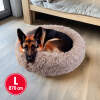 Afbeelding van Hondenbed - rond - maat "L" - 70 cm - lichtbruin 1 Stuks [60040B] - 02 60040B web