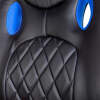 Afbeelding van Gamerstoel met armleuning - zwart / blauw - 71 x 53 cm / 53 x 47 cm 1 Stuks [BMD1116BL] - 02 BMD1116BL web