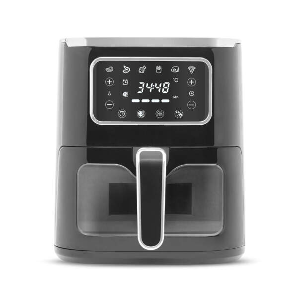 Afbeelding van Airfryer - 220-240 V - 1450W - 5 L - touch-knop 1 Stuks [BW1002B] - 02 BW1002B web