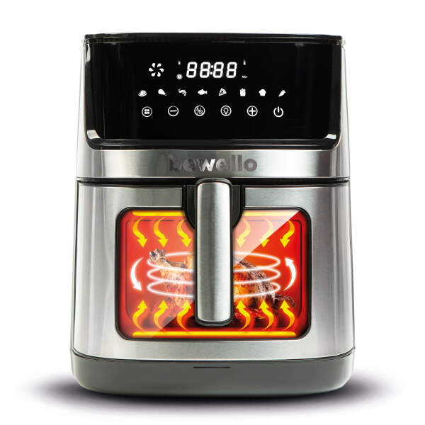 Afbeelding van Airfryer - XXL - onder-boven verwarmingsvezel - 230V - 7,5L 1 Stuks [BW1002C] - 02 BW1002C web