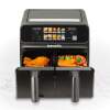Afbeelding van Airfryer - XXL - 230V - 2200W - dubbele mand, kleurentouchscreen - 4+4 L 1 Stuks [BW1002D] - 02 BW1002D web 2