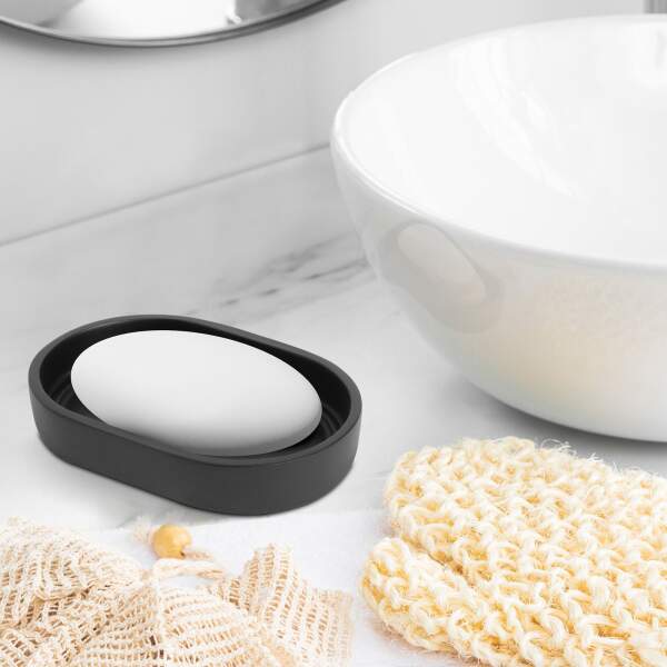 Afbeelding van Zeephouder - matzwart 1 Stuks [BW3020C] - 02 BW3020C web